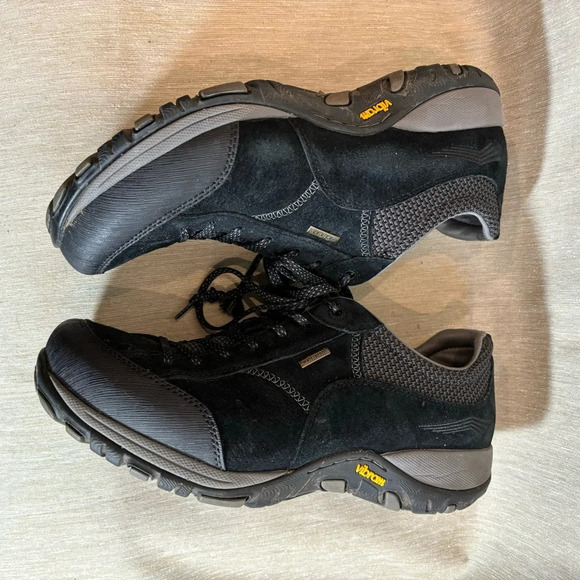 DANSKO Size 39 Paisley Waterproof Slip Resistant Lace Up Leather Sneakers Shoes - Picture 6 of 11